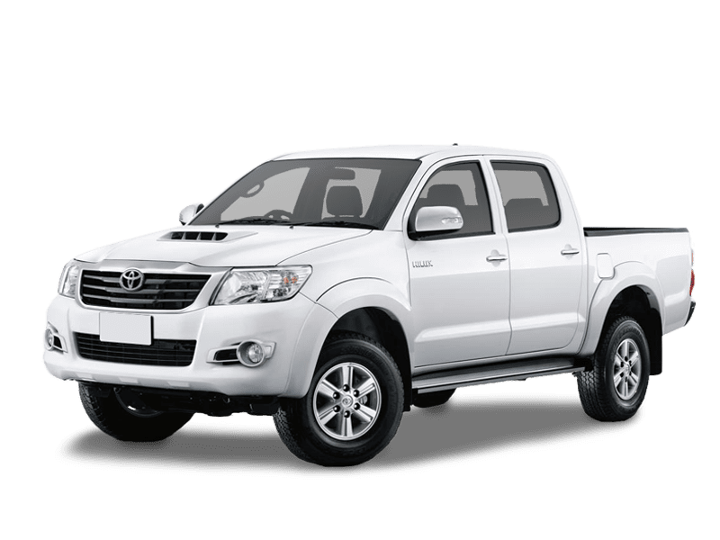 Pick-up 4x4 de alquiler en Santo Tomé