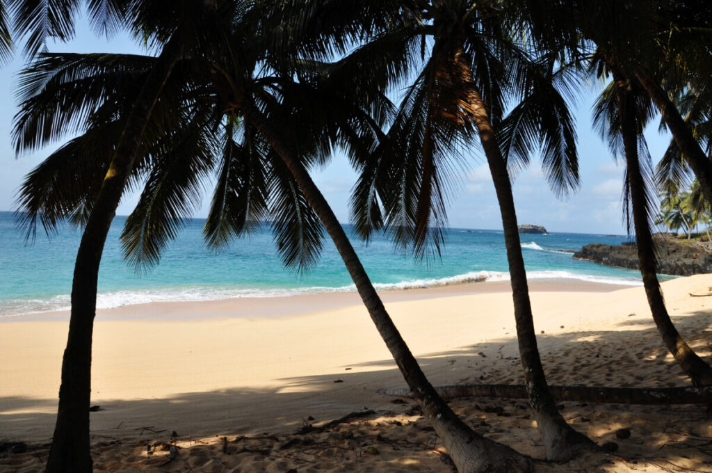 Praia Boi en la isla de Príncipe