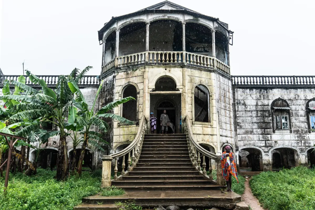 Roça Água Izé, en la isla de Santo Tomé