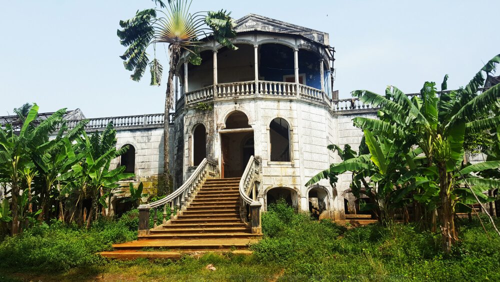 Antiguo hospital de la Roça Água Izé, en la isla de Santo Tomé